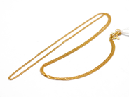 Pawnitems, Necklace, "curb" 18K 54cm 3,4g, in auction: Pawn – Tuesday 16 November 2010