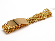 Pawnitems, Bracelet, "x-link" with tray 18K 19,5cm 29,9g, in auction: Pawn – Tuesday 16 November 2010