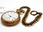 Pawnitems, Pocketwatch, Elgin Natl Watch Co metal, in auction: Pawn – Tuesday 16 November 2010