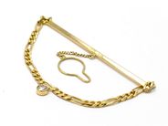 Jewellery, TIEHOLDER, 18K gold, in auction: Classic – Saturday 26 March 2011
