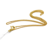 Pawnitems, Necklace, "curb" 18K 38,5cm 1,7g, in auction: Pawn – Tuesday 15 March 2011