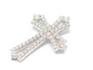 Jewellery, PENDANT/CROSS, 18K white gold, in auction: Classic – Saturday 28 May 2011