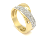 Jewellery, RING, 18K gold/white gold, in auction: Classic – Saturday 28 May 2011