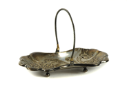 Silverware, DISH, silver plated Art Deco motif approx 1920, in auction: Classic – Saturday 24 September 2011