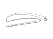 Jewellery - CHAIN PENDANT, 18K white gold - View 1