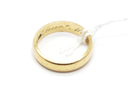 Pawnitems, Ring, 18K engraving 4,5 g, in auction: Pawn – Tuesday 22 November 2011