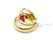 Pawnitems, Piece of gold, 18K engraving, in auction: Pawn – Tuesday 22 November 2011