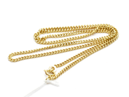 Pawnitems, Necklace, "curb" 18K broken clasp 10,8 g, in auction: Pawn – Tuesday 22 November 2011