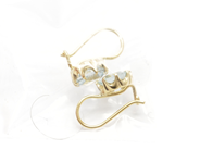 Pawnitems, Earrings, 1 pair with stone 18K 2,3 g, in auction: Pawn – Tuesday 22 November 2011