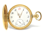 Pawnitems, Pocket watch, Omega 14K no 6481235 2 cases small dents, in auction: Pawn – Tuesday 22 November 2011