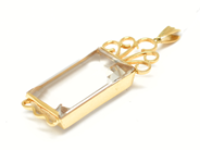 Pawnitems - Pendant, 18K with stone br9,8g - View 1
