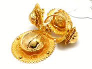 Pawnitems, Set of jewellery, 21K Pendant 1 Pair Earrings Ring 171/2 29,4g, in auction: Pawn – Tuesday 22 November 2011