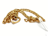 Pawnitems, Bracelet, 18K with charm 18cm 7,1g, in auction: Pawn – Tuesday 22 November 2011