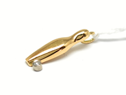 Pawnitems, Charm, 18K with diamond ca0,01ct 2,4g, in auction: Pawn – Tuesday 22 November 2011