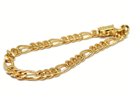 Pawnitems, Bracelet, 18K Figaro 23cm 46,5g, in auction: Pawn – Tuesday 22 November 2011