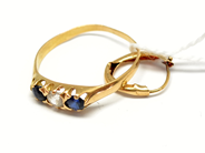 Pawnitems, Lot of gold, 18K 2,3g, in auction: Pawn – Tuesday 22 November 2011