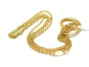 Pawnitems, Necklace, Anchor 45cm Charm 18K Georg Jensen 4,5g, in auction: Pawn – Tuesday 22 November 2011
