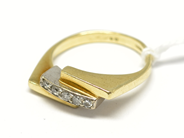 Pawnitems, Ring, 14K with stones Ø151/4 4,9g, in auction: Pawn – Tuesday 22 November 2011