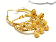 Pawnitems, Earrings, one pair 21K 6,4g, in auction: Pawn – Tuesday 22 November 2011