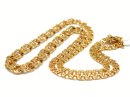 Pawnitems, Necklace, 18K graduated Bismarck 42cm 19,6g, in auction: Pawn – Tuesday 22 November 2011