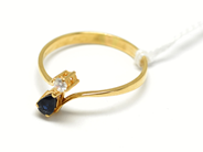 Pawnitems, Ring, 18K with stones Ø17 1,7g, in auction: Pawn – Tuesday 22 November 2011