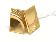 Pawnitems - Buttons, one pair Cufflinks 18K 6,7g - View 1