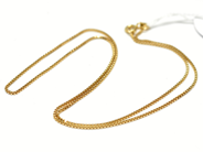 Pawnitems, Necklace, 14K Box-chain 46cm 3,3g, in auction: Pawn – Tuesday 22 November 2011