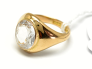 Pawnitems, Ring, 18K with stone Ø181/4 6,1g, in auction: Pawn – Tuesday 22 November 2011