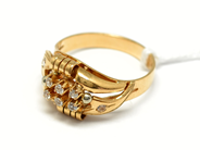 Pawnitems, Ring, 18K with stones Ø173/4 4g, in auction: Pawn – Tuesday 22 November 2011