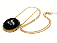 Pawnitems, Necklace, necklace 18K 44cm pendant not gold ca3,3g, in auction: Pawn – Tuesday 22 November 2011