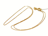Pawnitems, Necklace, 18K Box-chain 39cm 1g, in auction: Pawn – Tuesday 22 November 2011