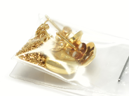 Pawnitems, Lot of gold, 18K 1,5g 2g, in auction: Pawn – Tuesday 22 November 2011