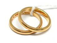 Pawnitems, Rings, 2st 18K engraved 7,5g, in auction: Pawn – Tuesday 22 November 2011