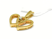Pawnitems, Pendant, with diamond ca0,02ct 18K 2g, in auction: Pawn – Tuesday 22 November 2011