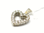 Pawnitems, Pendant, white gold with diamonds 18xca0,03ct 18K 2,3g, in auction: Pawn – Tuesday 22 November 2011