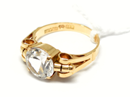 Pawnitems, Ring, with stone 18K Ø16 1/4 3,6g, in auction: Pawn – Tuesday 22 November 2011