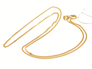 Pawnitems, Necklace, "curb" 18K 43,5cm 2,1g, in auction: Pawn – Tuesday 22 November 2011