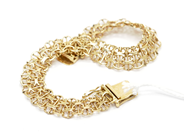 Pawnitems, Bracelet, "x-link" with bar 18cm 18K 11g, in auction: Pawn – Tuesday 22 November 2011
