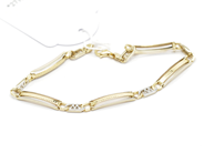 Pawnitems, Bracelet, double-dyed 20cm 14K 8,2gg, in auction: Pawn – Tuesday 22 November 2011