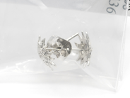 Pawnitems, Earrings, 1par white gold with small diamonds 18K 1,4g, in auction: Pawn – Tuesday 22 November 2011