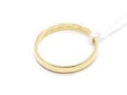 Pawnitems, Ring, with engraving Ø18¼ 18K 2,5g, in auction: Pawn – Tuesday 22 November 2011