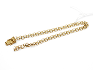 Pawnitems, Bracelet, "x-link" broken 18K 6,4g, in auction: Pawn – Tuesday 22 November 2011