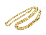 Pawnitems, Necklace,  Figaro 45cm 18K 17,2g, in auction: Pawn – Tuesday 22 November 2011