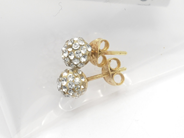 Pawnitems, Earrings, 1par with stones 18K 0,8g, in auction: Pawn – Tuesday 22 November 2011