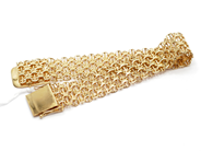 Pawnitems, Bracelet, "x-link" with bar 20,5cm 18K 42,8g, in auction: Pawn – Tuesday 22 November 2011