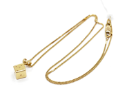 Pawnitems, Necklace, Box-chain 42cm Pendant 18K 4,3g, in auction: Pawn – Tuesday 22 November 2011