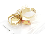 Pawnitems, Lot of Gold, with stone broken defect 18K 9,3g, in auction: Pawn – Tuesday 22 November 2011