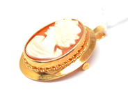 Pawnitems, Pendant, with cameo 18K 3,6g, in auction: Pawn – Tuesday 22 November 2011