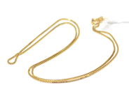 Pawnitems, Necklace, Box-chain 41cm 9K 1,7g, in auction: Pawn – Tuesday 22 November 2011