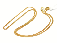 Pawnitems, Necklace, "curb" 41,5cm 18K 4,1g, in auction: Pawn – Tuesday 22 November 2011